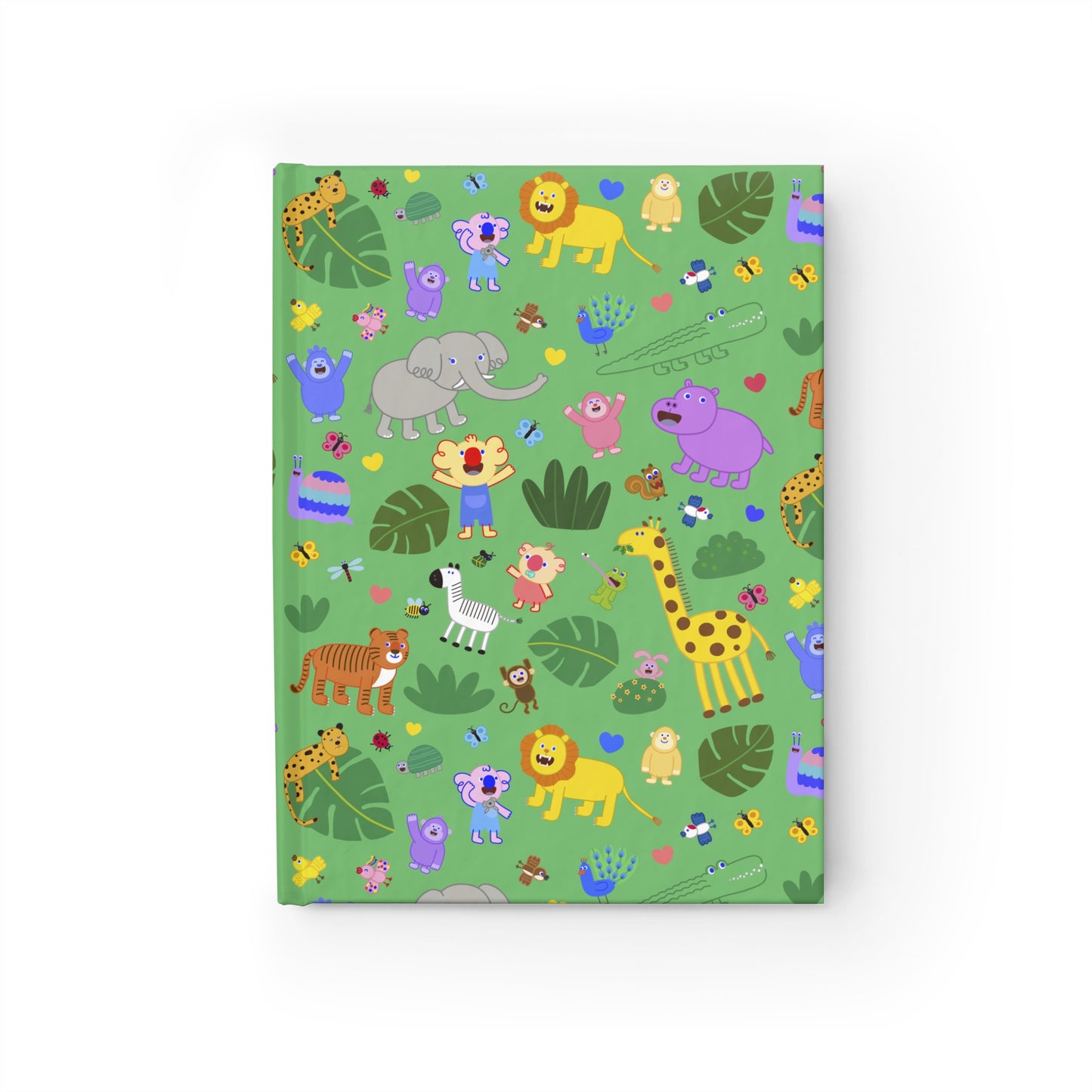 Jungle Friends Hardcover Journal