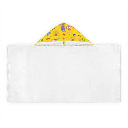 Fun at the Beach Hooded Towel for Kids