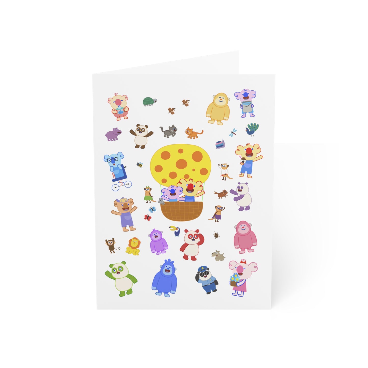 Cabbage & Tyler Adventure Friends Greeting Cards