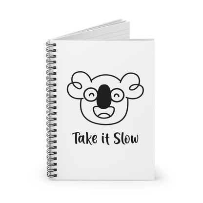 Boo's Take it Slow Notebook