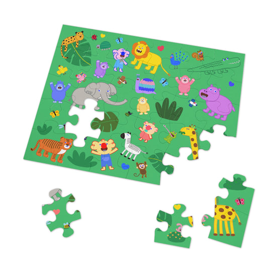 Jungle Friends Jigsaw Puzzle