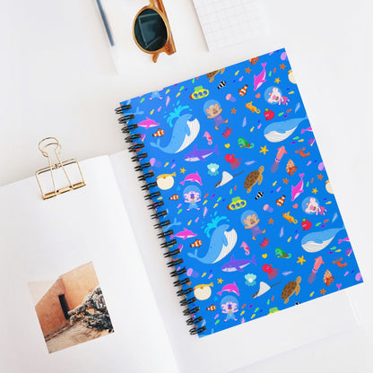 Cabbage & Tyler Ocean Friends Notebook