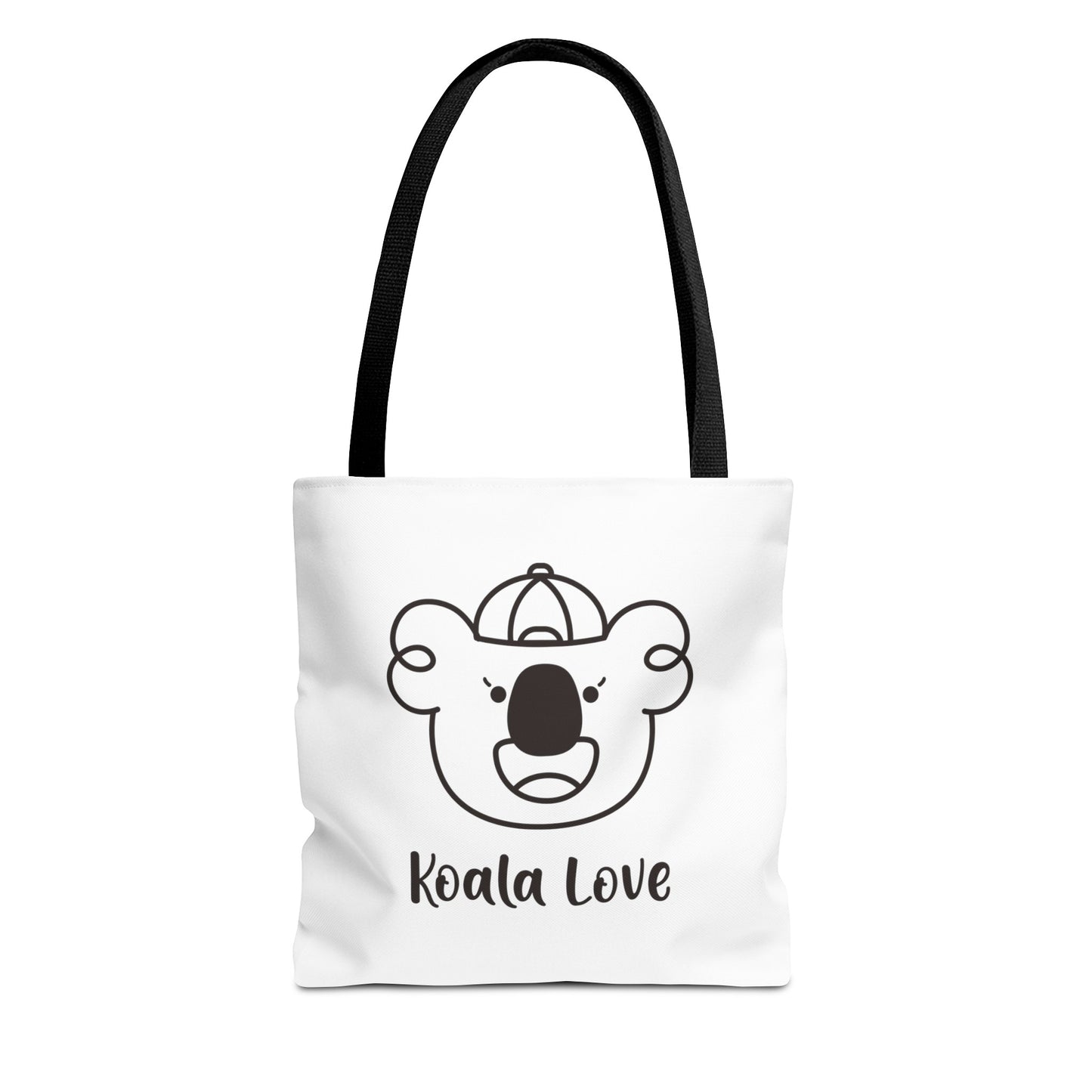 Izzy's Koala Love White Tote Bag