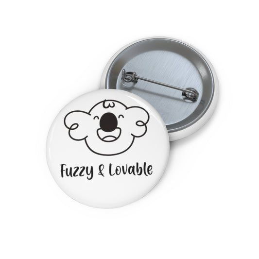 Cabbage's Fuzzy & Lovable Pin Buttons