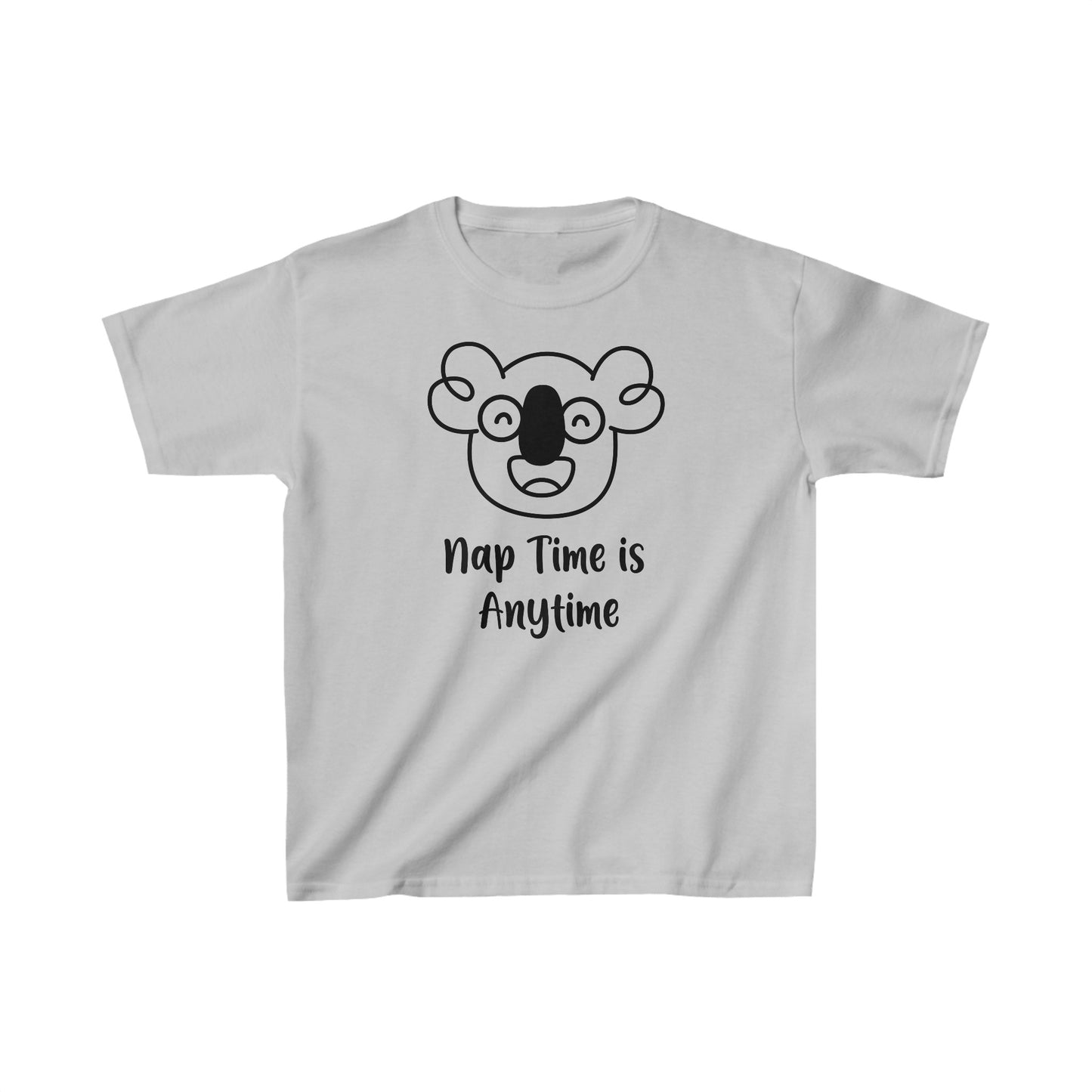 Boo's Nap Time is Anytime Kid's T-shirt - Bright Colors