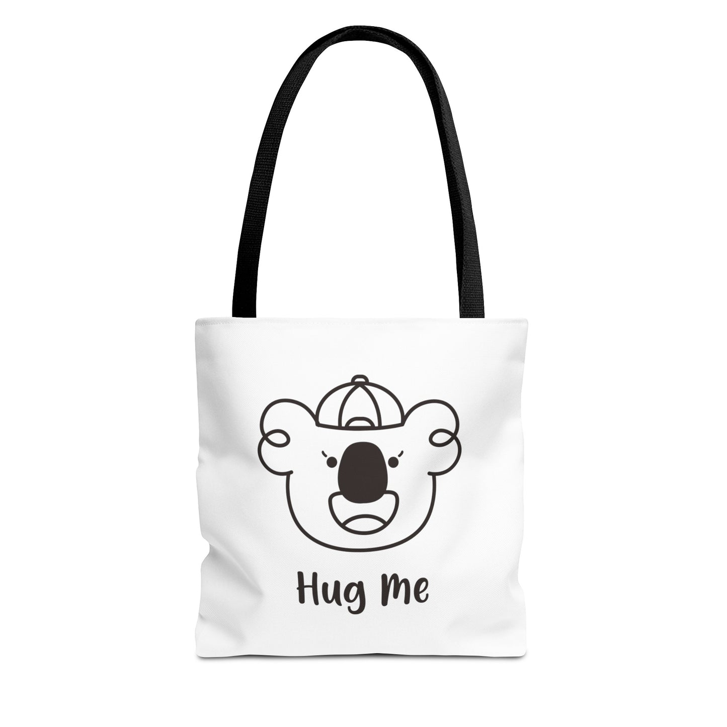 Izzy's Hug Me White Tote Bag