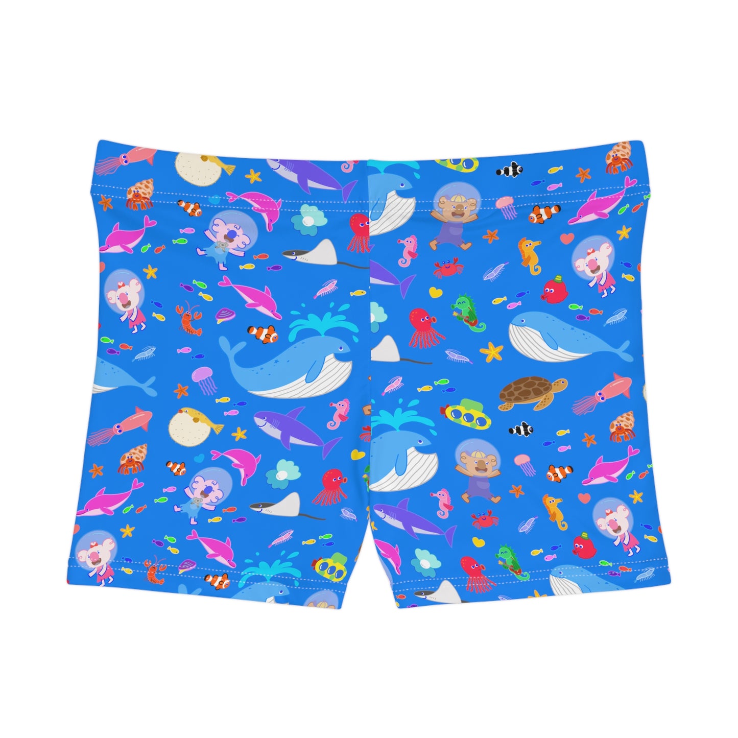 Cabbage & Tyler Ocean Friends Women's Shorts