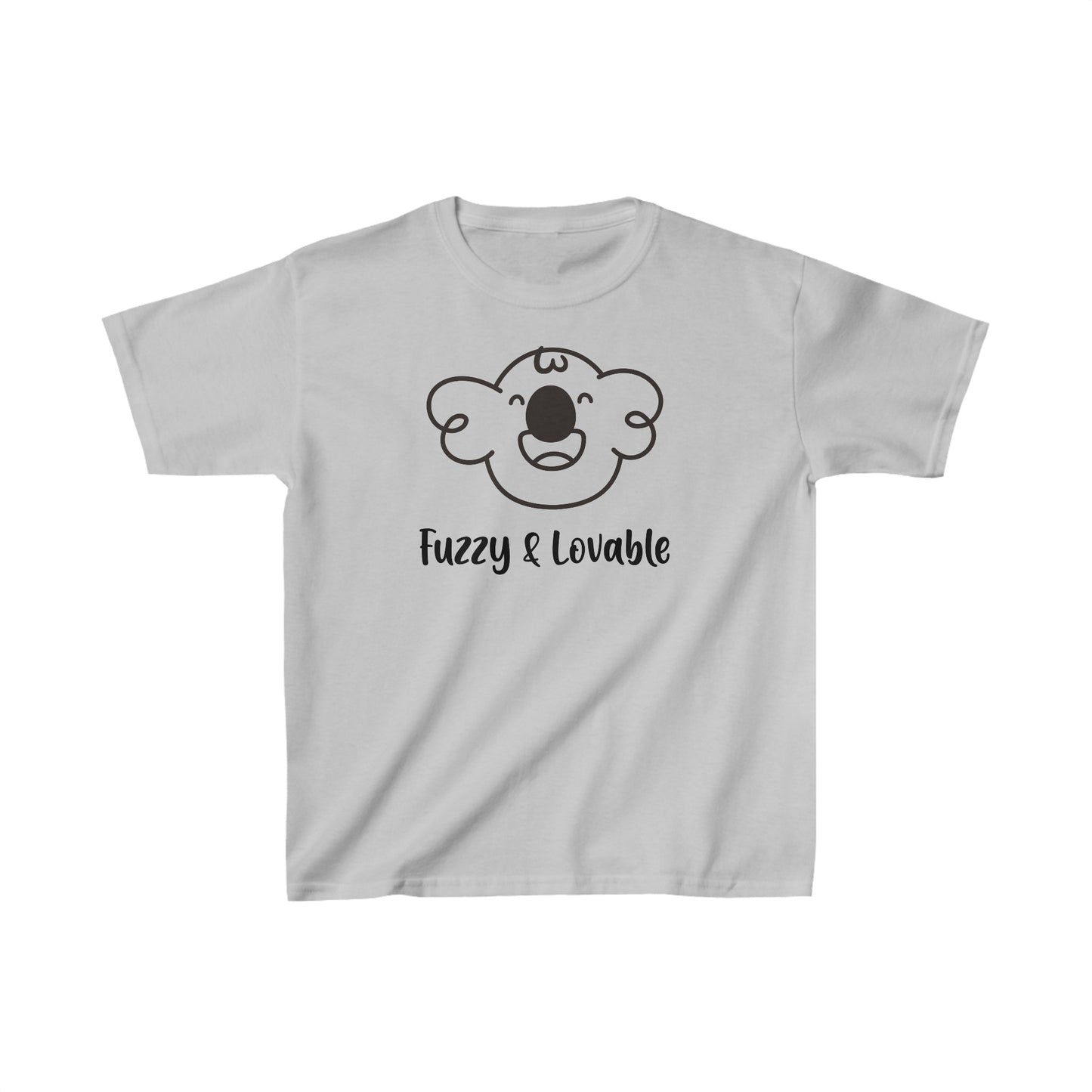 Cabbage's Fuzzy & Lovable Kid's T-shirt - Bright Colors