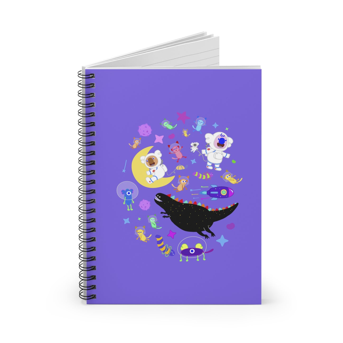 Astro World Adventure Biggie & Friends Notebook - Full