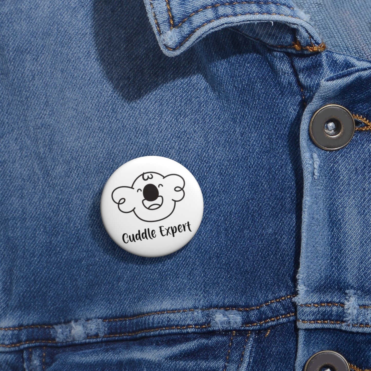 Cabbage's Cuddle Expert Pin Buttons