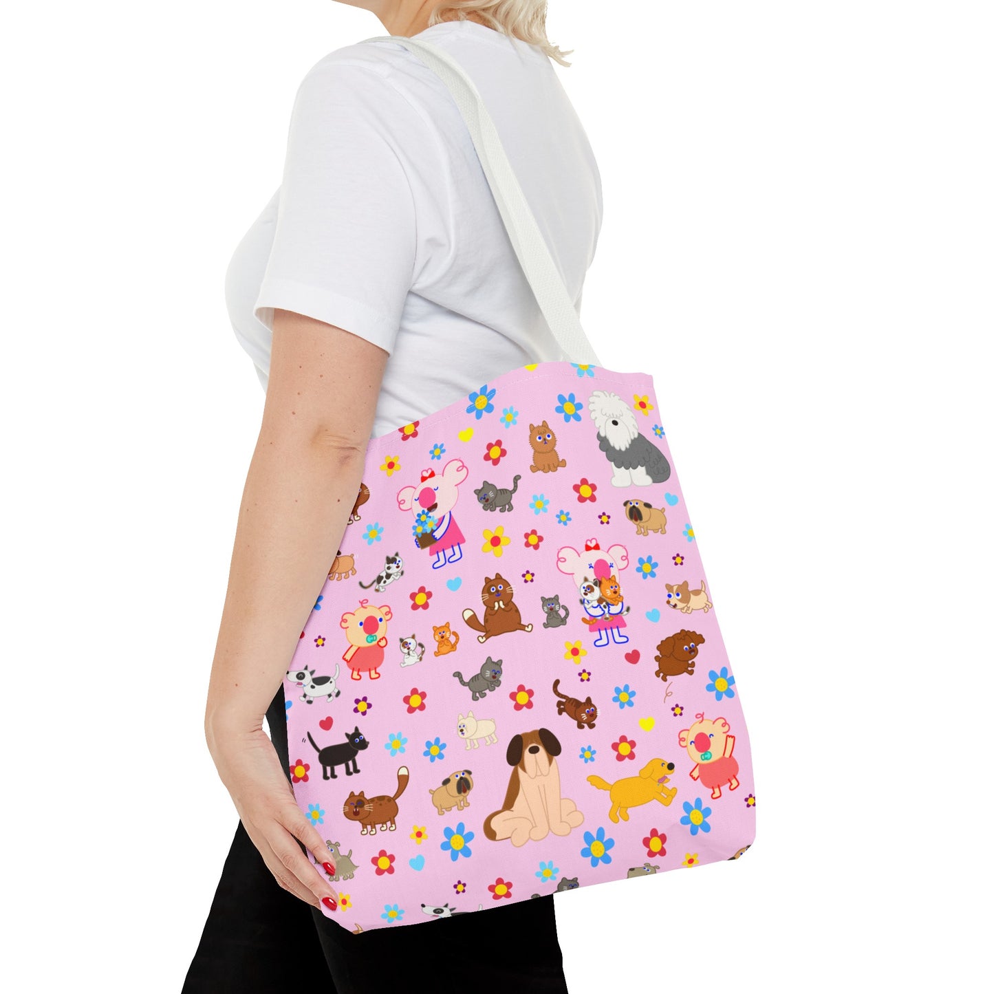 Cutie Squad Pink Tote Bag