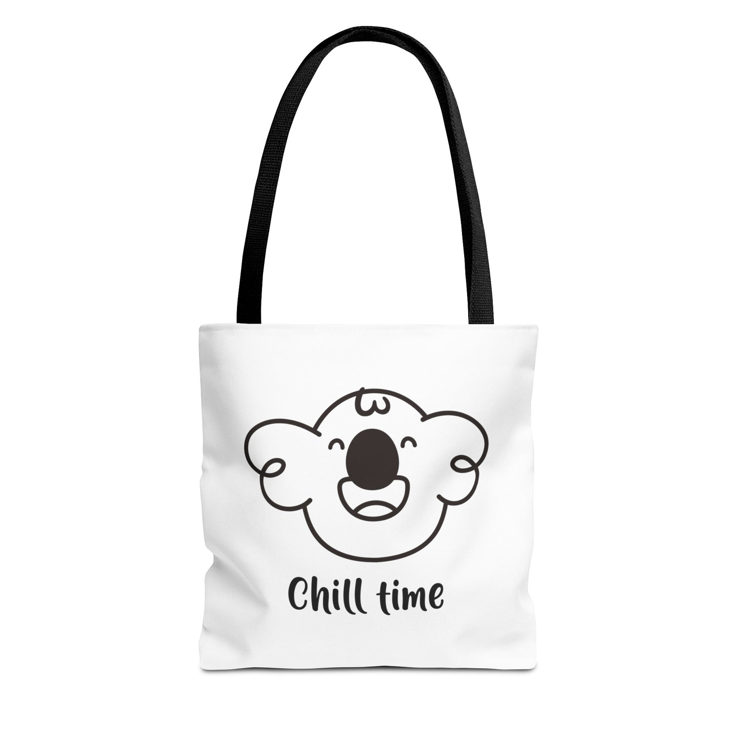 Cabbage's Chill Time White Tote Bag