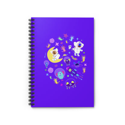 Astro World Adventure Friends Notebook - Full