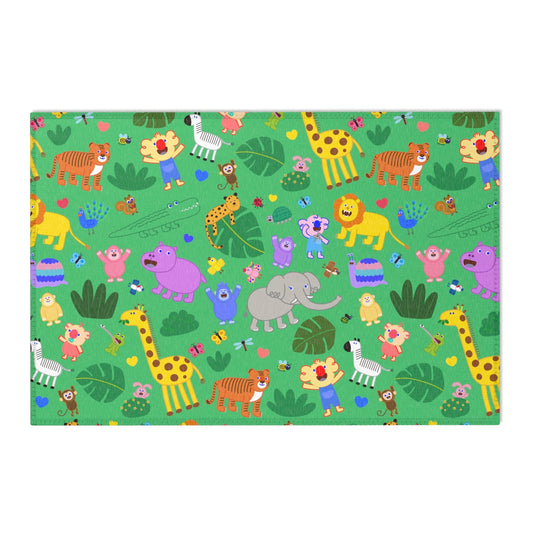 Jungle Friends Area Rug