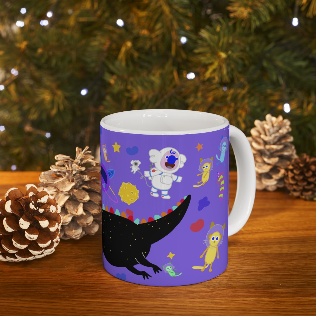 Astro World Adventure Biggie & Friends Mug