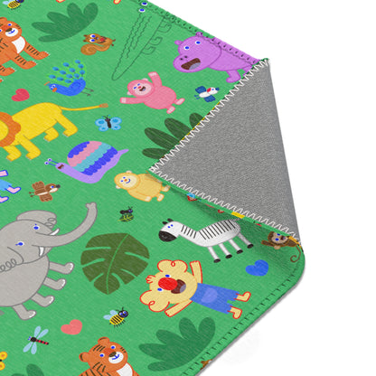 Jungle Friends Area Rug