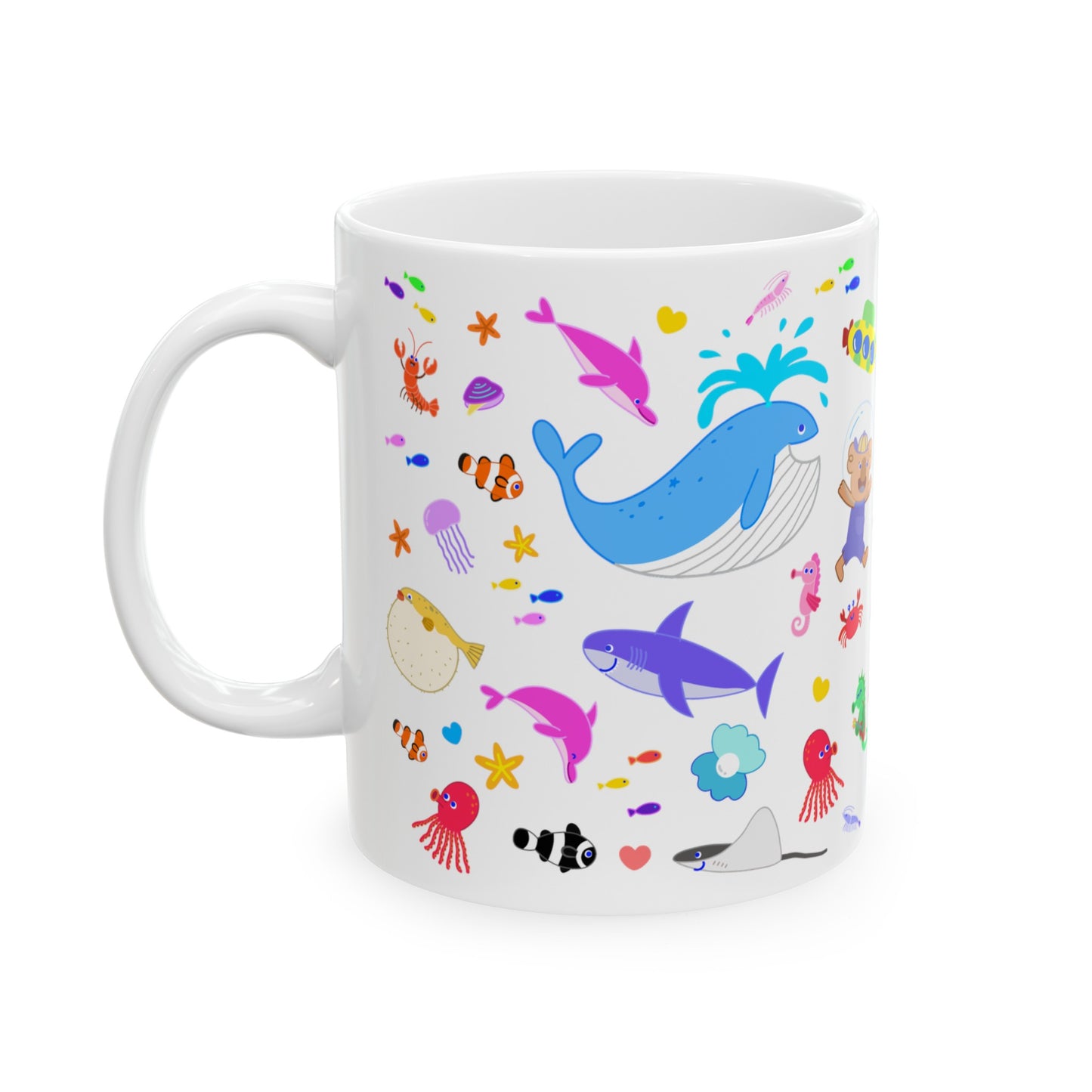 Cabbage & Tyler Ocean Friends Mug