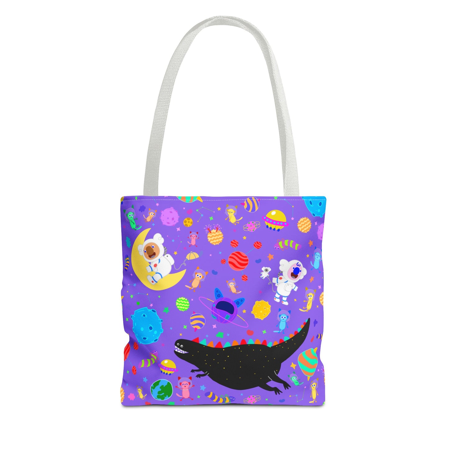 Astro World Adventure Biggie & Friends Tote Bag