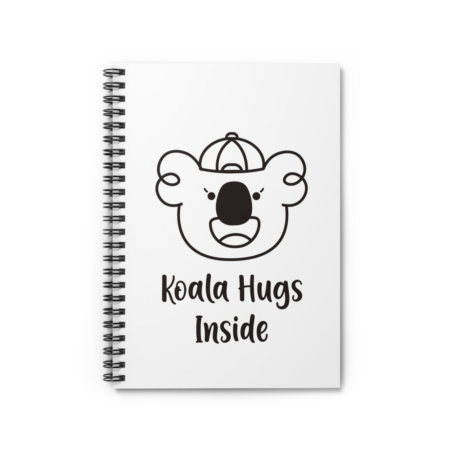 Izzy's Koala Hugs Inside Notebook