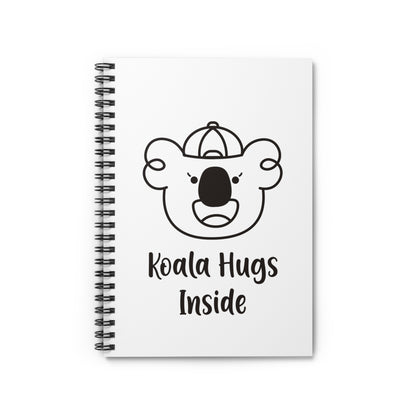 Izzy's Koala Hugs Inside Notebook