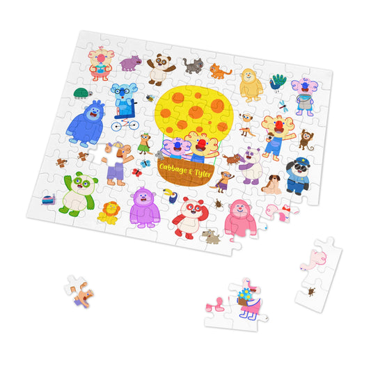 Cabbage & Tyler Adventure Friends Puzzle