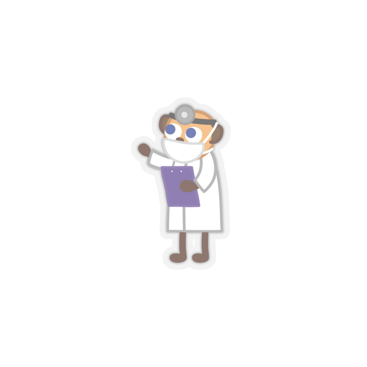 Doctor Meerkat sticker