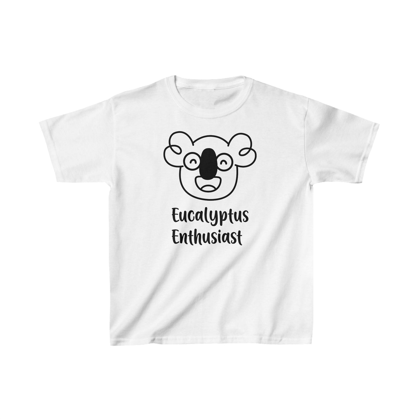 Boo's Eucalyptus Enthusiast Kid's T-shirt - Bright Colors