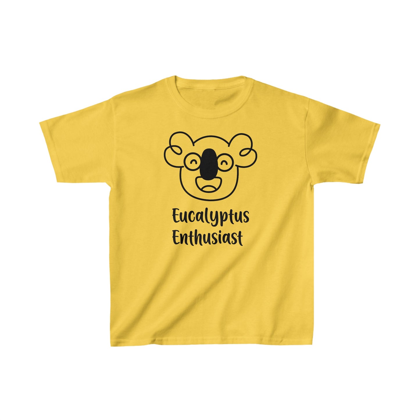 Boo's Eucalyptus Enthusiast Kid's T-shirt - Bright Colors