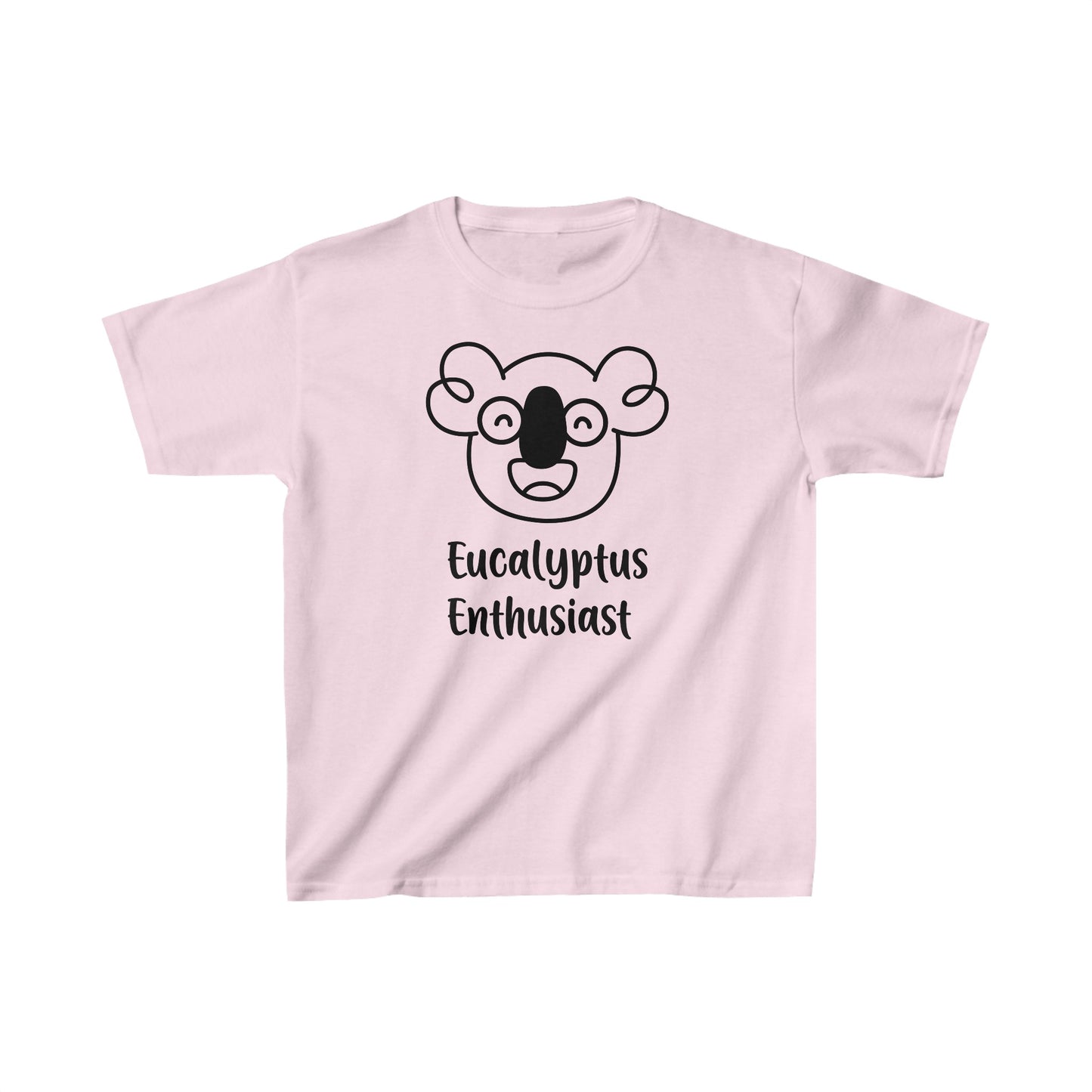 Boo's Eucalyptus Enthusiast Kid's T-shirt - Bright Colors