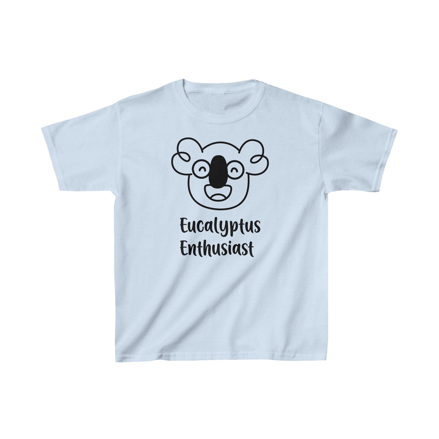 Boo's Eucalyptus Enthusiast Kid's T-shirt - Bright Colors