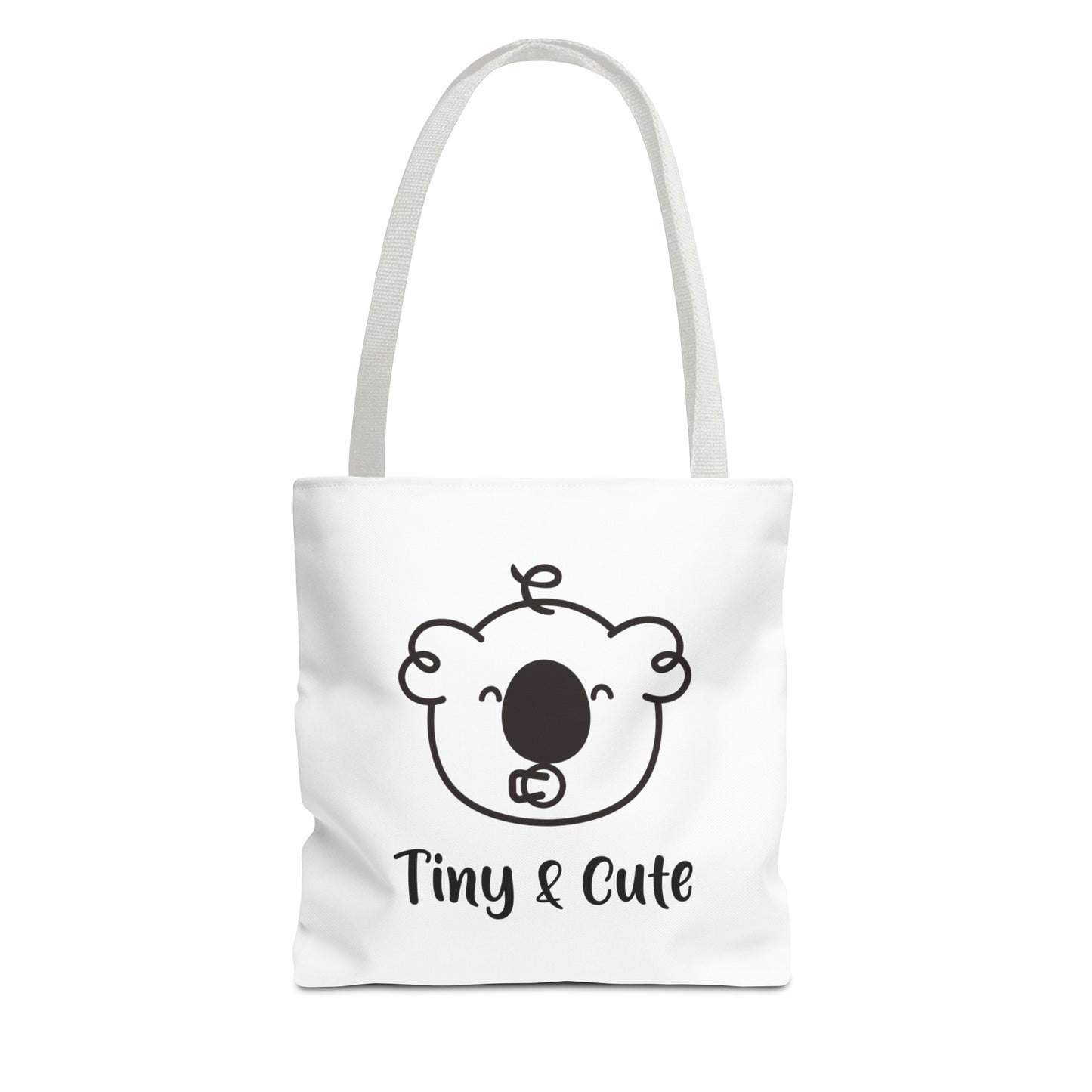 Baby Li's Tiny & Cute White Tote Bag