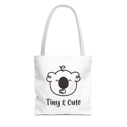 Baby Li's Tiny & Cute White Tote Bag