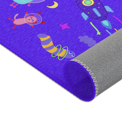 Astro World Adventure Friends Area Rugs