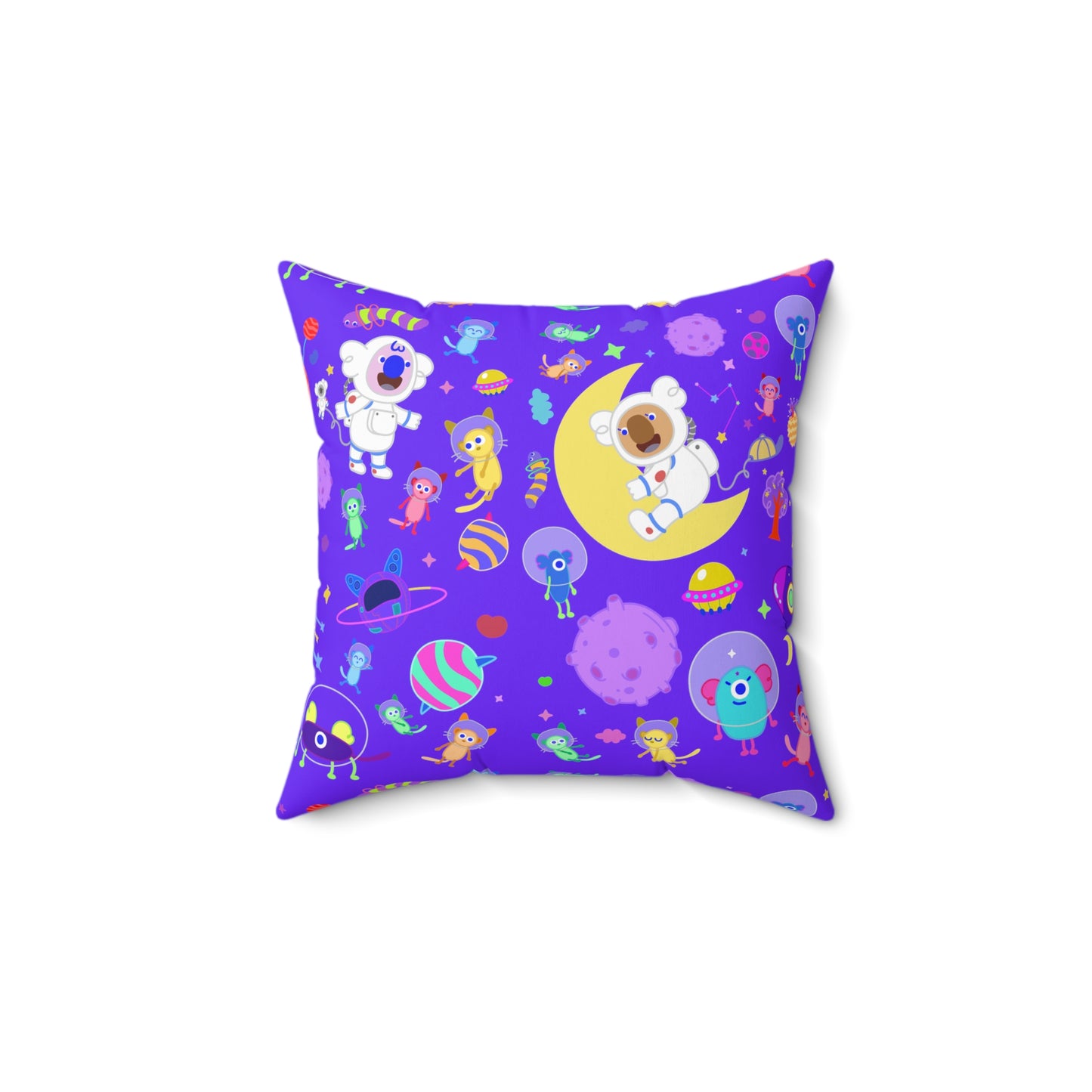 Astro World Adventure Friends Indoor Pillow