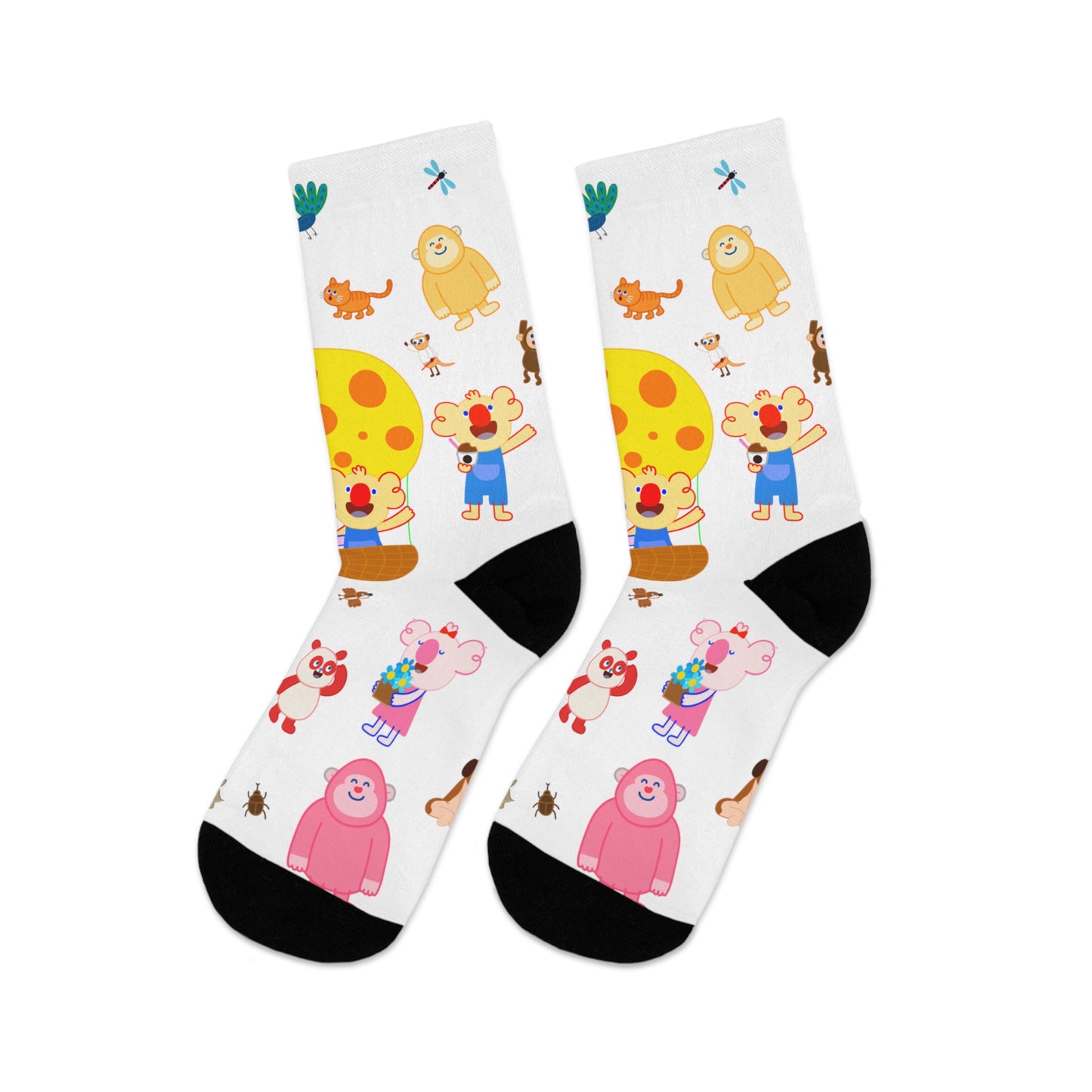 Cabbage & Tyler Cozy Adventure Friends Eco Crew Socks