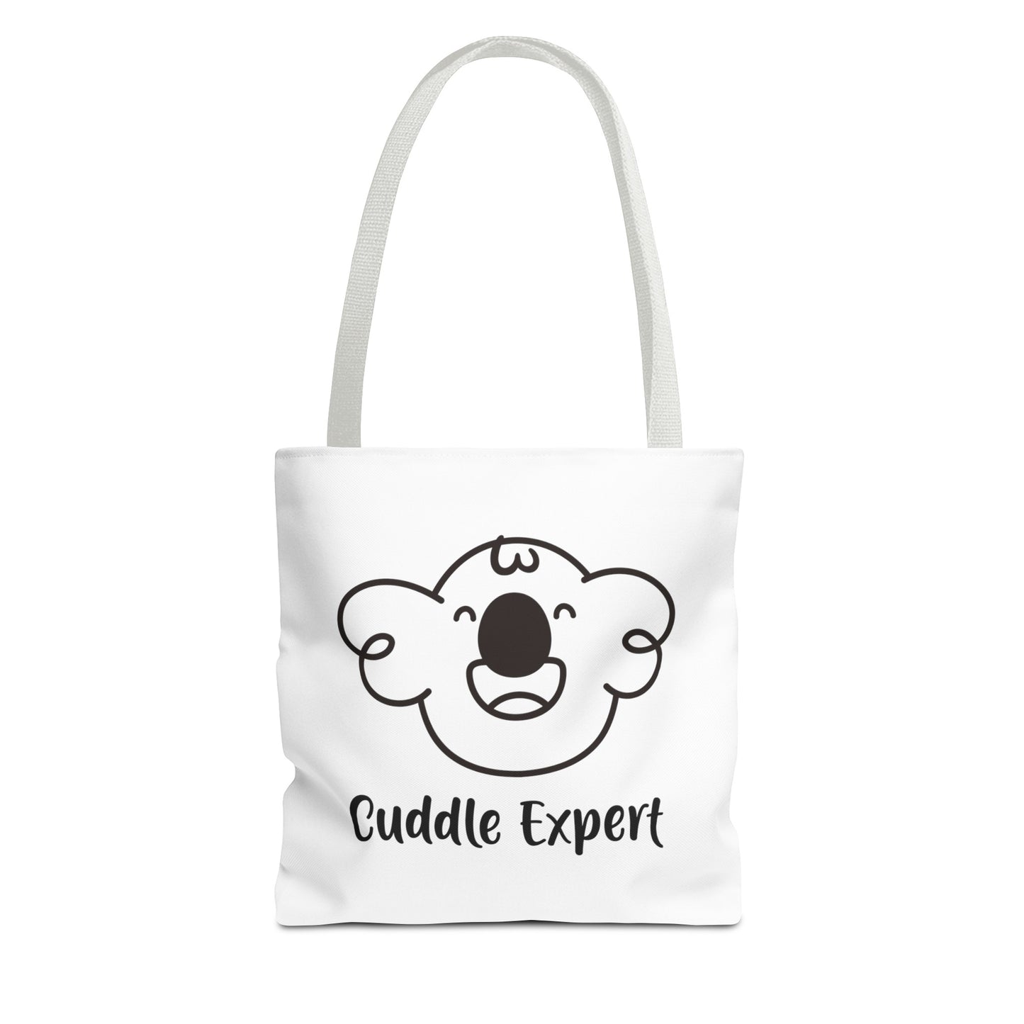 Cabbage's Cuddle Expert White Tote Bag