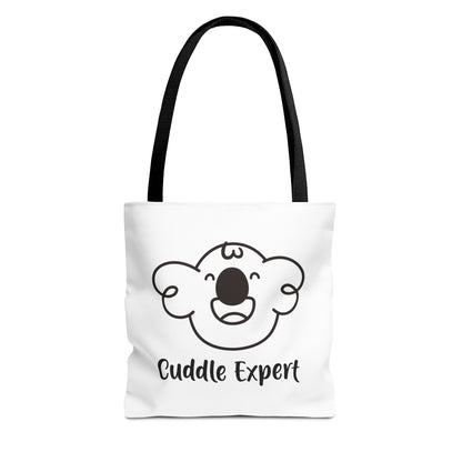 Cabbage's Cuddle Expert White Tote Bag