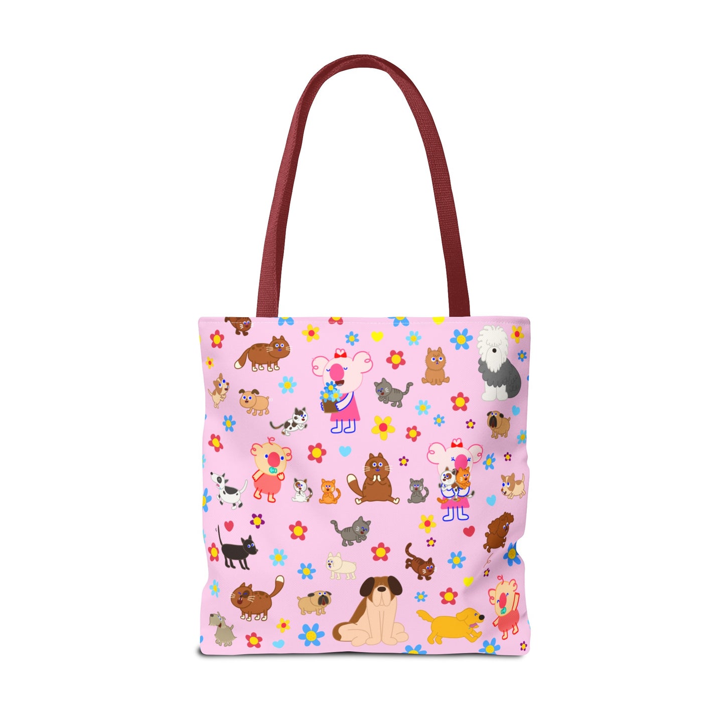 Cutie Squad Pink Tote Bag