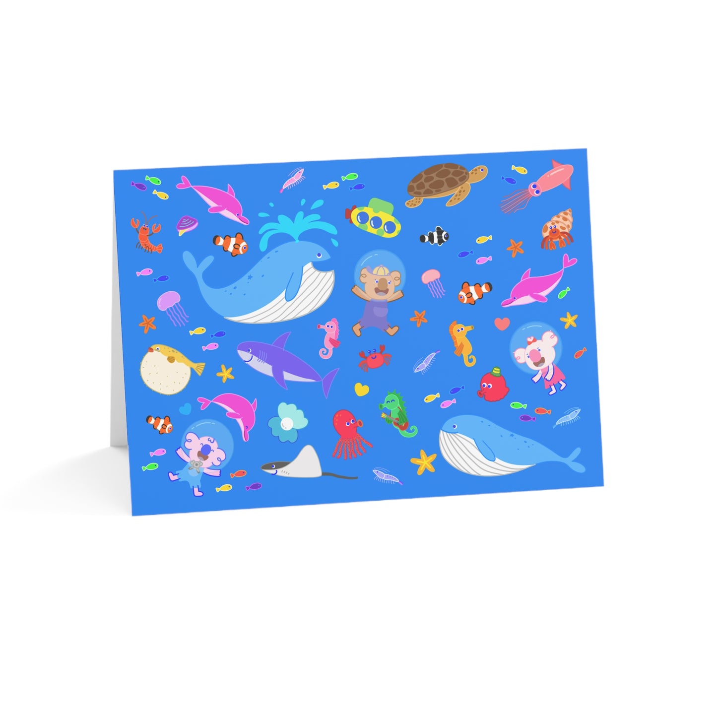 Cabbage & Tyler Ocean Friends Greeting Cards