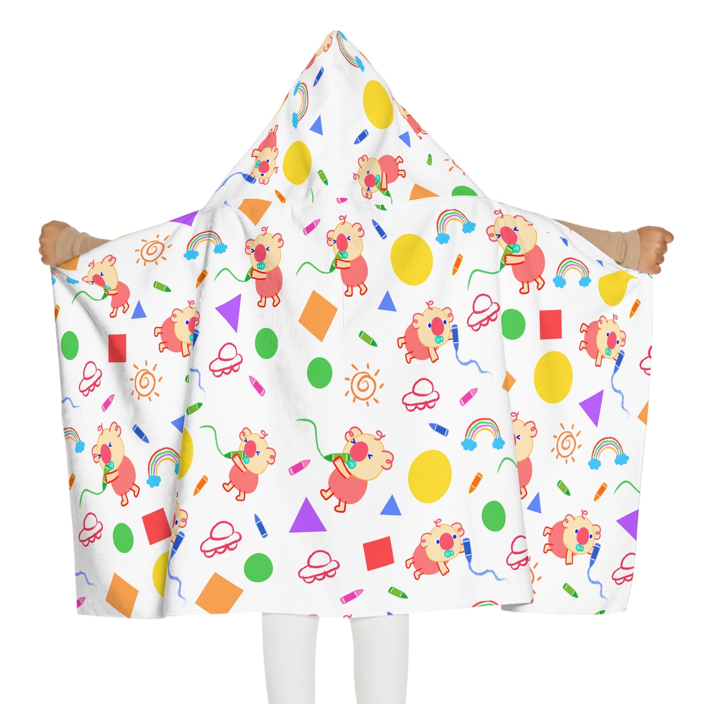 Baby Li & Shapes Hooded Towel