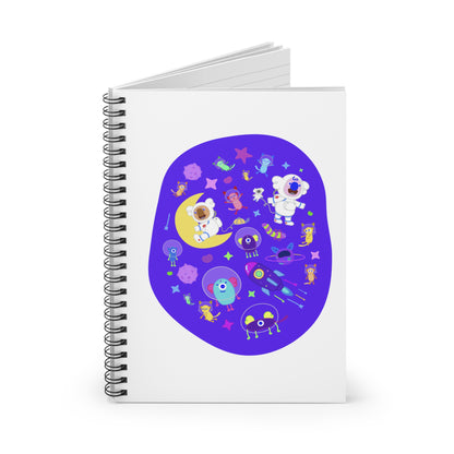 Astro World Adventure Friends Notebook - Spot