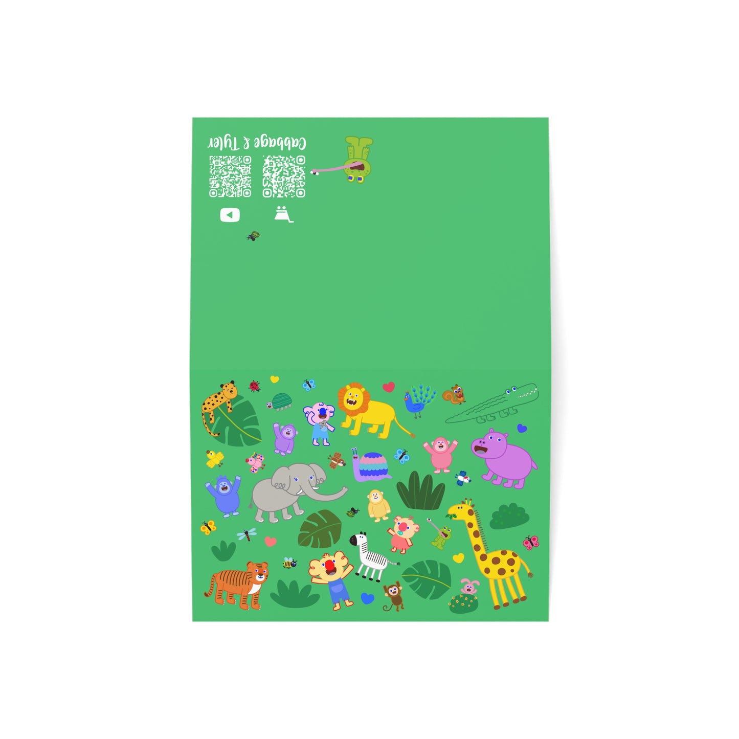 Jungle Friends Greeting Cards