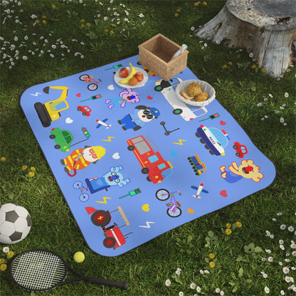 Transportation Fun! Picnic Blanket