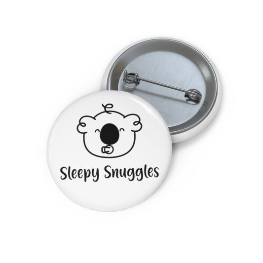 Baby Li's Sleepy Snuggles Pin Buttons