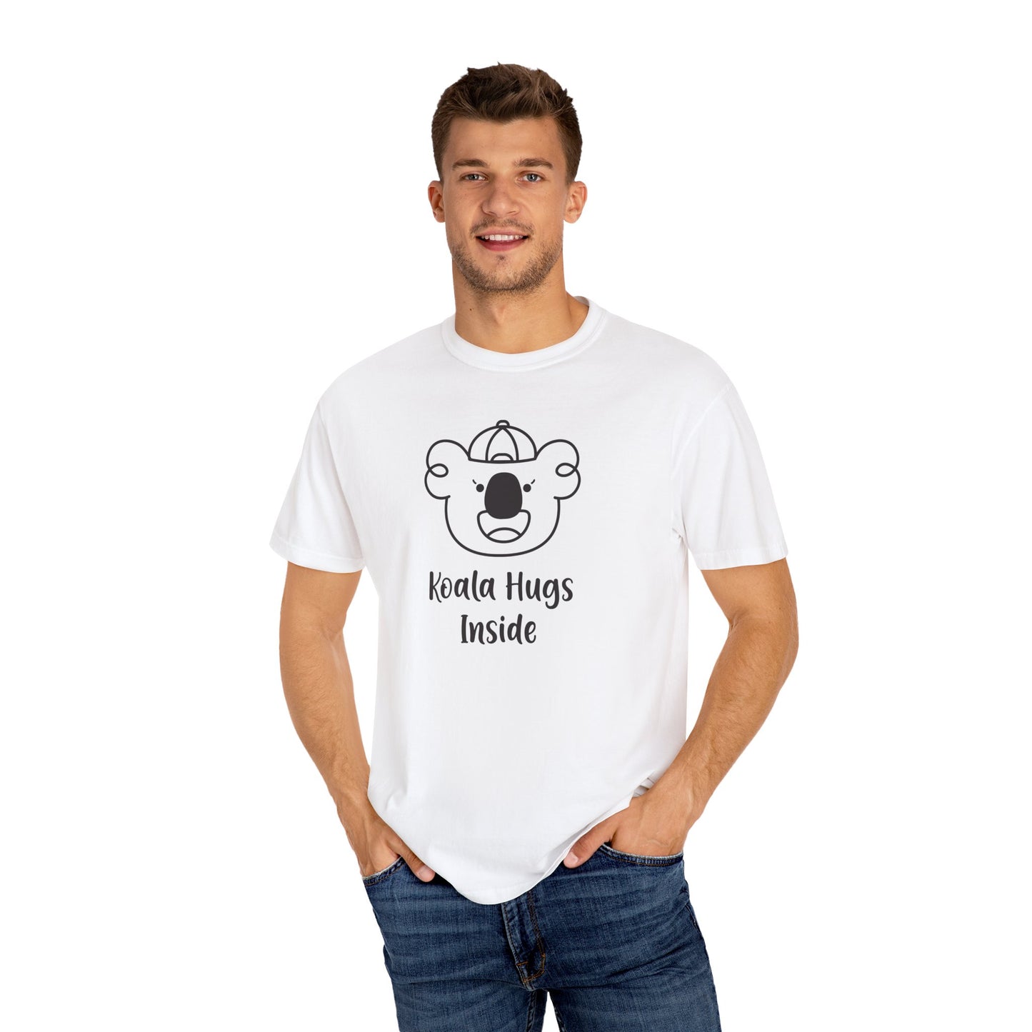 Izzy's Koala Hugs Inside T-shirt - Bright Colors