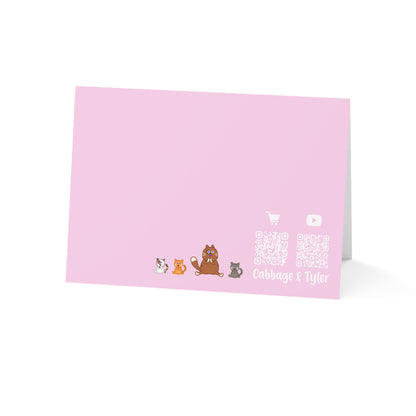 Cutie Squad Pink Greeting Cards