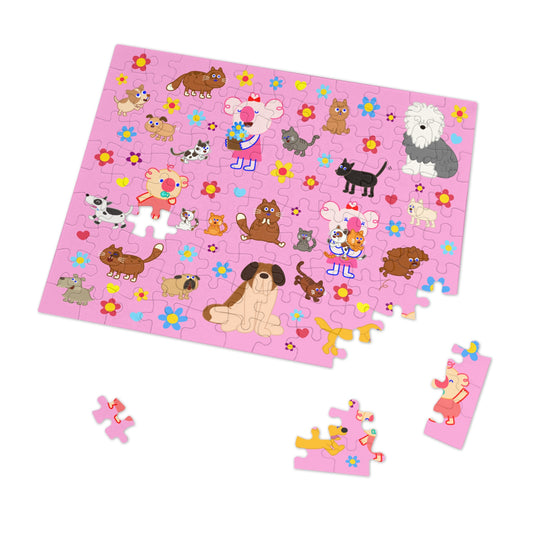 Cutie Squad Pink Jigsaw Puzzle